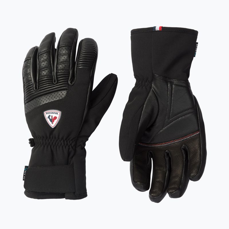 Rękawice narciarskie męskie Rossignol Concept Lth Impr G black 5