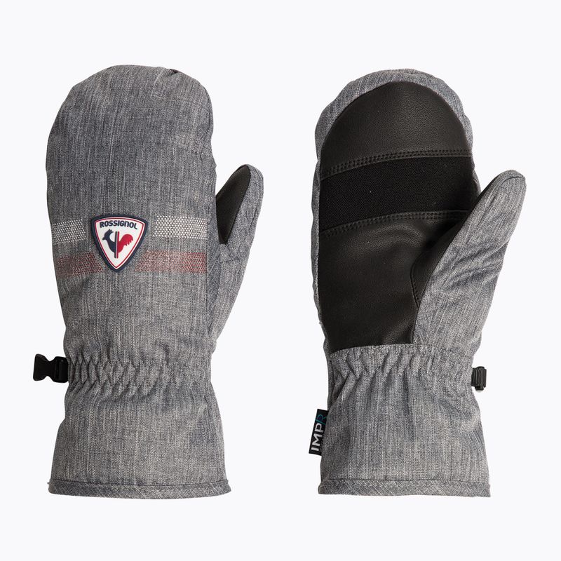 Rękawice narciarskie dziecięce Rossignol Jr Roc Impr M heather grey