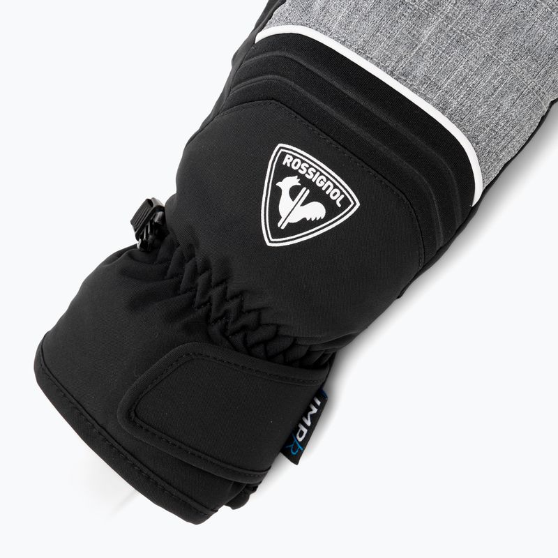 Rękawice narciarskie dzięcięce Rossignol Jr Tech Impr M heather grey 5