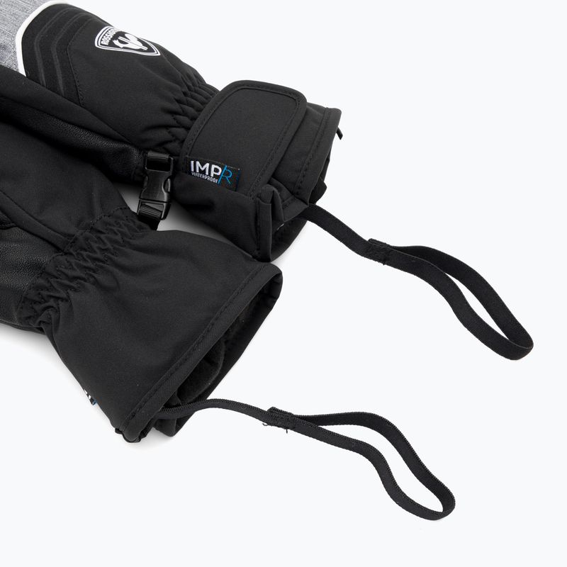 Rękawice narciarskie dzięcięce Rossignol Jr Tech Impr M heather grey 6