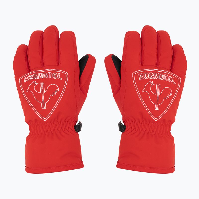 Rękawice narciarskie dziecięce Rossignol Jr Rooster G sports red 3