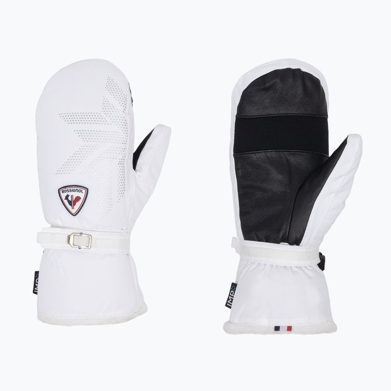 Rękawice narciarskie damskie Rossignol Romy Impr M white