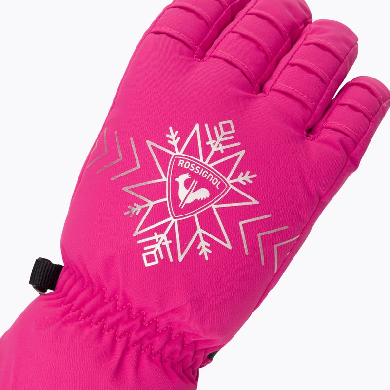 Rękawice narciarskie damskie Rossignol Perfy G orchid pink 4