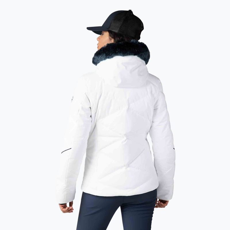 Kurtka narciarska damska Rossignol Staci Jkt white 3