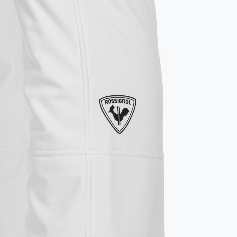 Spodnie narciarskie damskie Rossignol Ski Softshell white 9