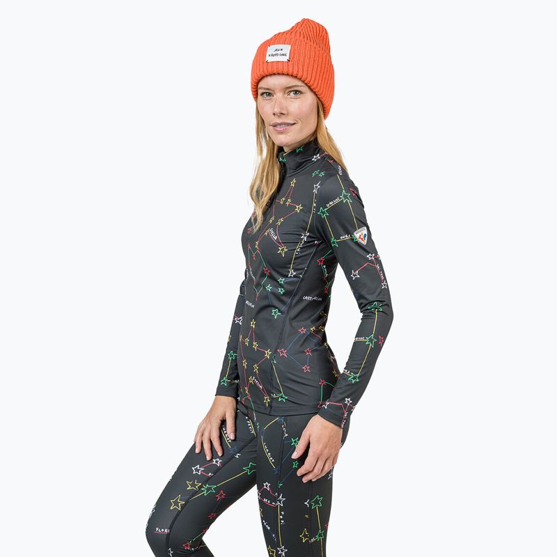 Bluza termoaktywna damska Rossignol Booster 1/2 Zip Top 100 black 3