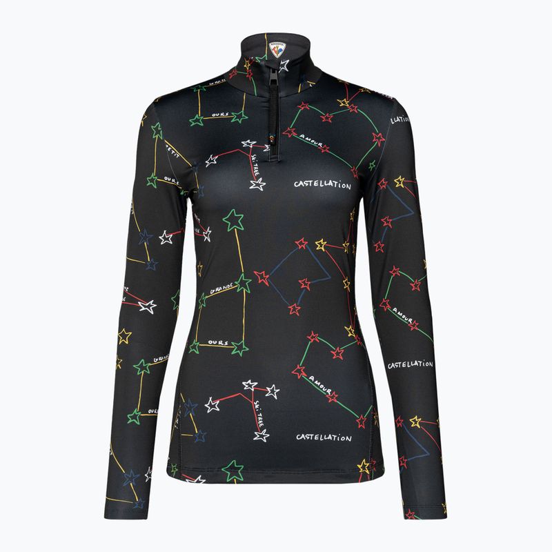 Bluza termoaktywna damska Rossignol Booster 1/2 Zip Top 100 black 7