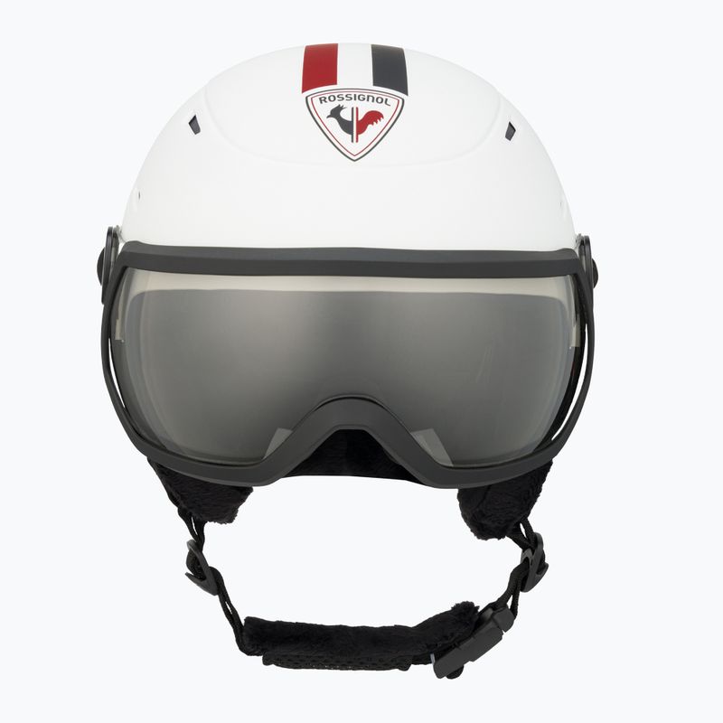 Kask narciarski Rossignol Allspeed Visor Imp Photo strato white 2