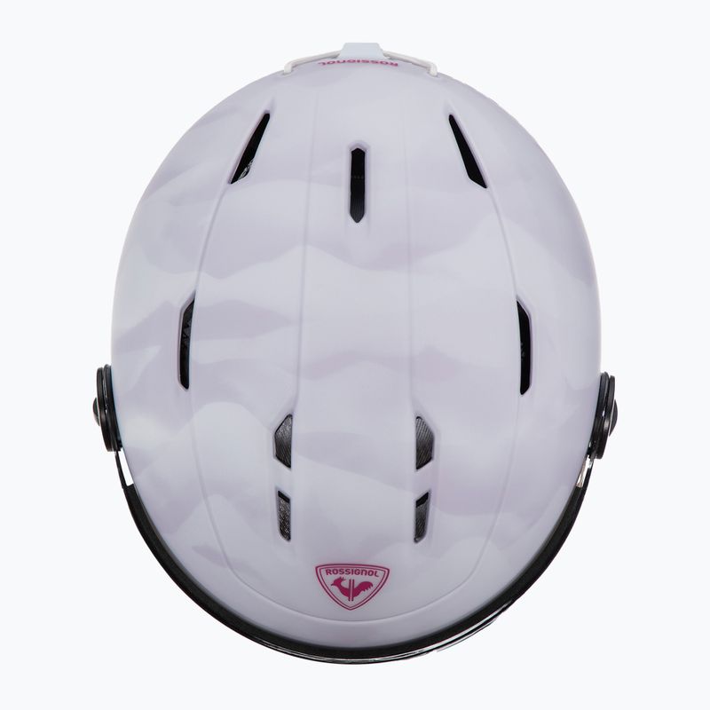 Kask narciarski dziecięcy Rossignol Whoopee Visor Impacts Jr white 9