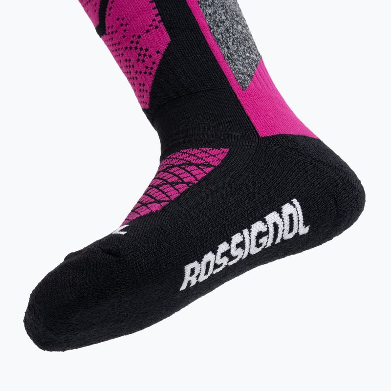 Skarpety narciarskie dziecięce Rossignol L3 Jr Thermotech 2 pary orchid pink 4