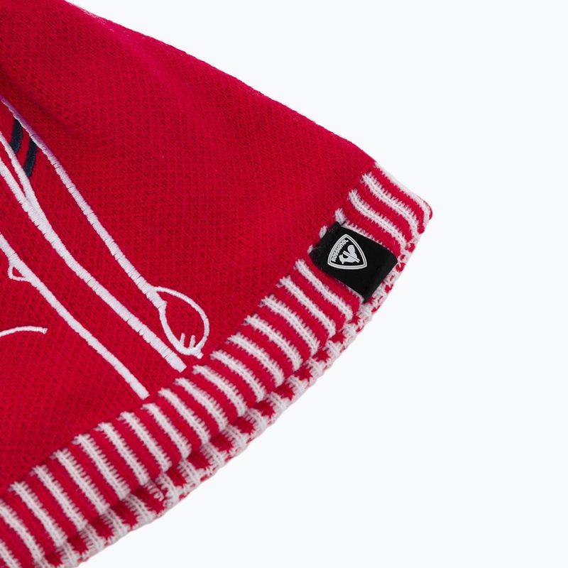 Czapka zimowa dziecięca Rossignol Hero Tube sports red 2