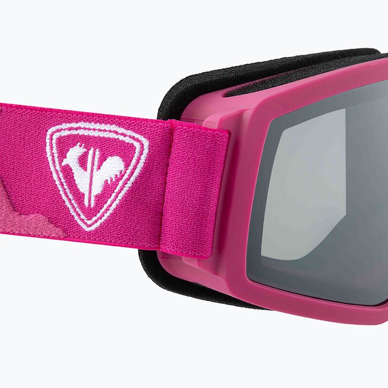 Gogle narciarskie dziecięce Rossignol Toric Jr pink/smoke silver 4