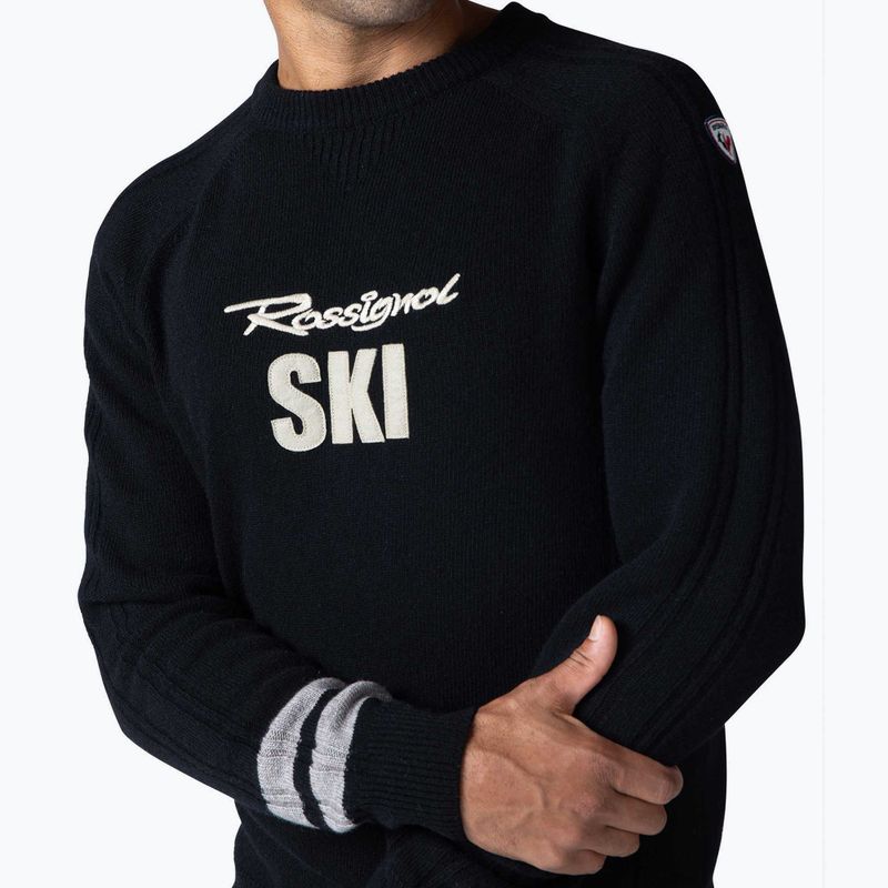 Sweter męski Rossignol Signature Rossignol Knit black 4