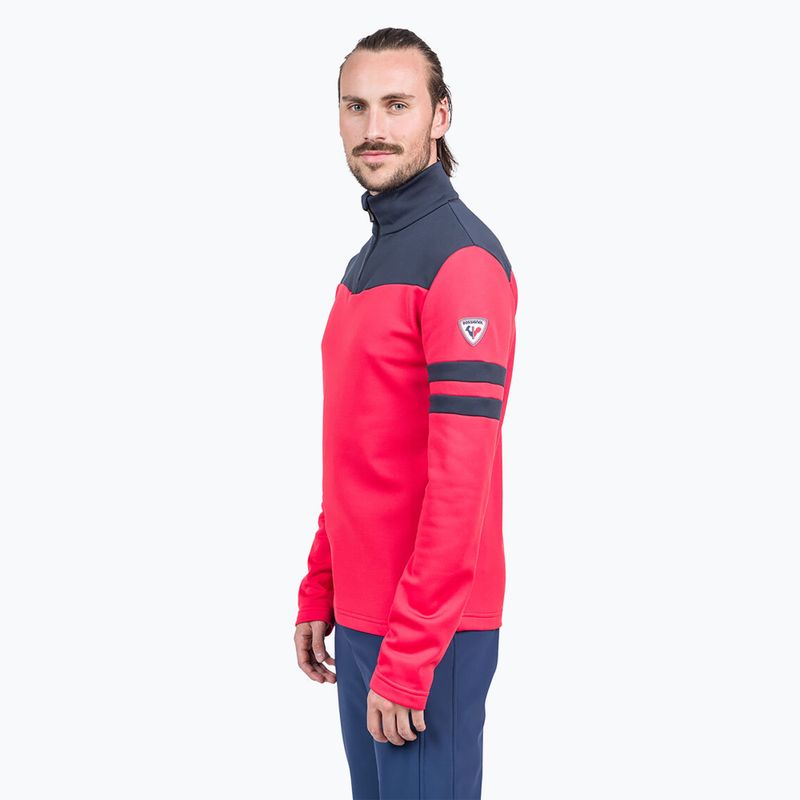 Longsleeve termoaktywny męski Rossignol Resort 1/2 Zip sports red 2