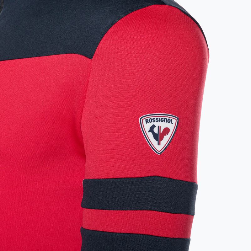 Bluza termoaktywna męska Rossignol Resort 1/2 Zip sports red 9