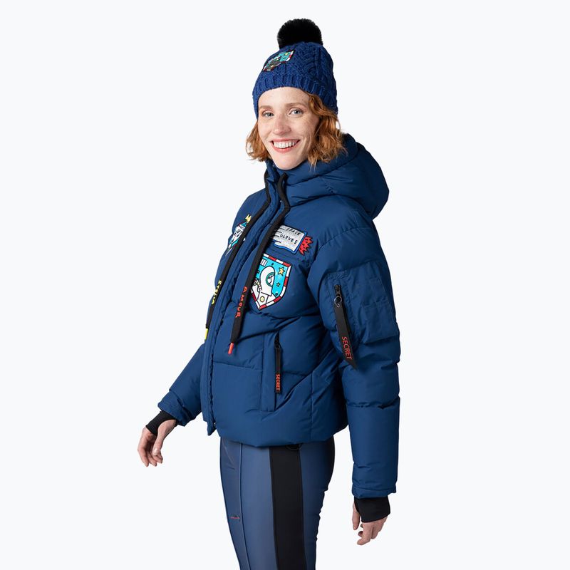 Kurtka narciarska damska Rossignol Modul Down Bomber cosmic blue 4