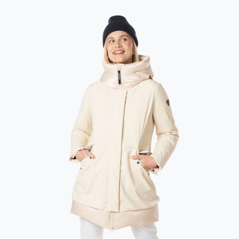 Płaszcz zimowy damski Rossignol Stretch Flat Parka fog