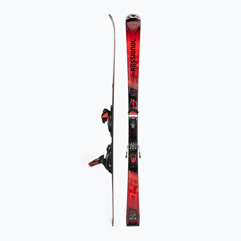 Narty zjazdowe Rossignol Hero Elite MT TI CAM K + wiązania SPX12 black/red 2