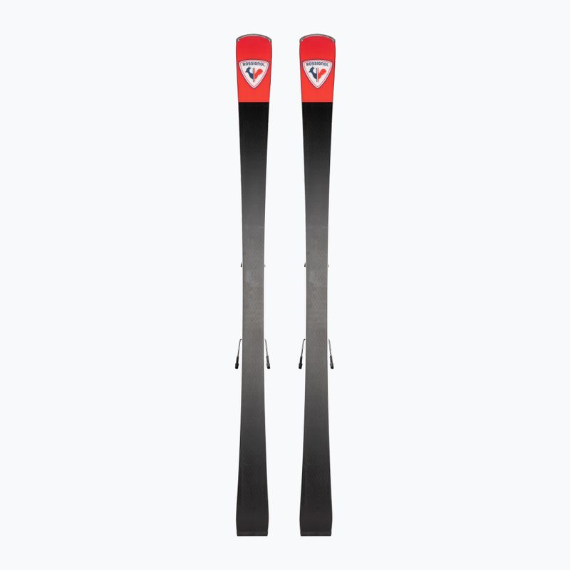 Narty zjazdowe Rossignol Hero Elite MT TI CAM K + wiązania SPX12 black/red 3