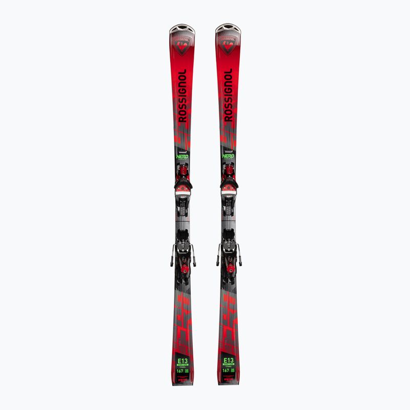 Narty zjazdowe Rossignol Hero Elite ST TI K + wiązania SPX14 black/red