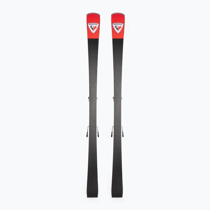 Narty zjazdowe Rossignol Hero Elite ST TI K + wiązania SPX14 black/red 3