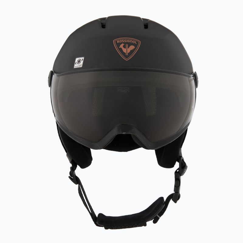 Kask narciarski Rossignol Fit Visor Impacts Photo black 2