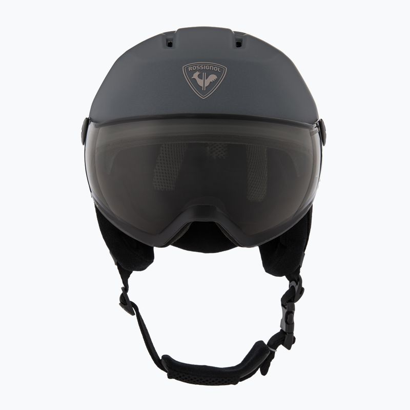 Kask narciarski Rossignol Fit Visor Impacts Photo grey 2