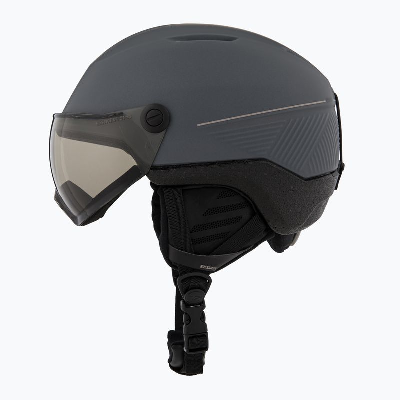 Kask narciarski Rossignol Fit Visor Impacts Photo grey 3
