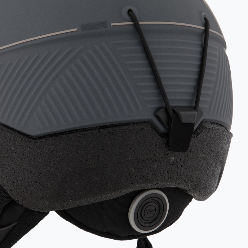 Kask narciarski Rossignol Fit Visor Impacts Photo grey 7