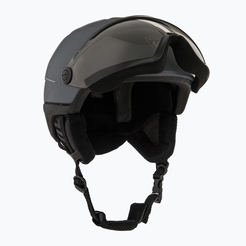 Kask narciarski Rossignol Fit Visor Impacts Photo grey 9
