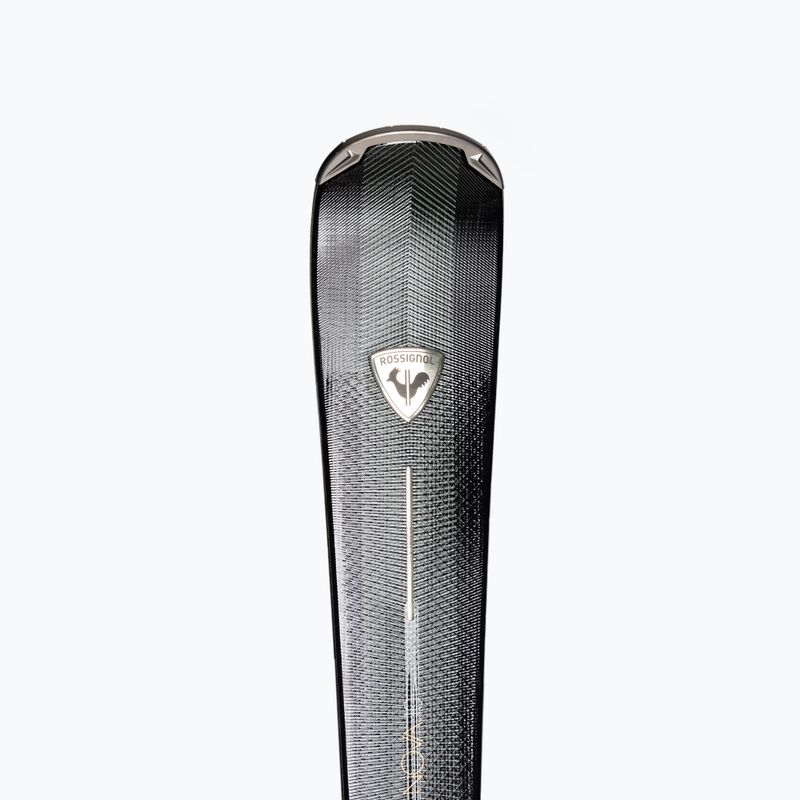 Narty zjazdowe damskie Rossignol Nova 10 + wiązania Xpress W 11 GW black/metallic green 6