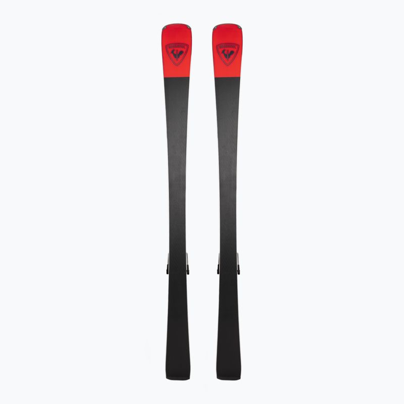 Narty zjazdowe damskie Rossignol Nova 14 K + wiązania NX 12 Konect GW matte black/metallic black 2