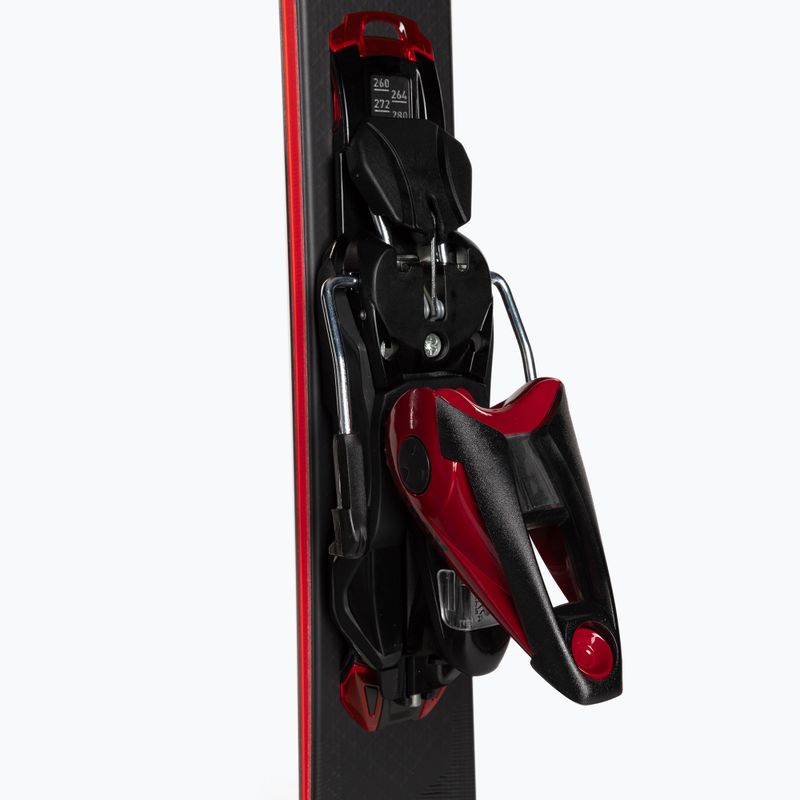 Narty zjazdowe damskie Rossignol Nova 14 K + wiązania NX 12 Konect GW matte black/metallic black 4