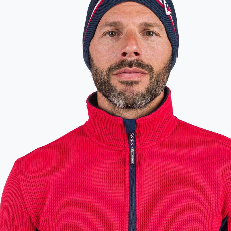 Bluza narciarska męska Rossignol Cieloalto Fleece Half zip sports red 6