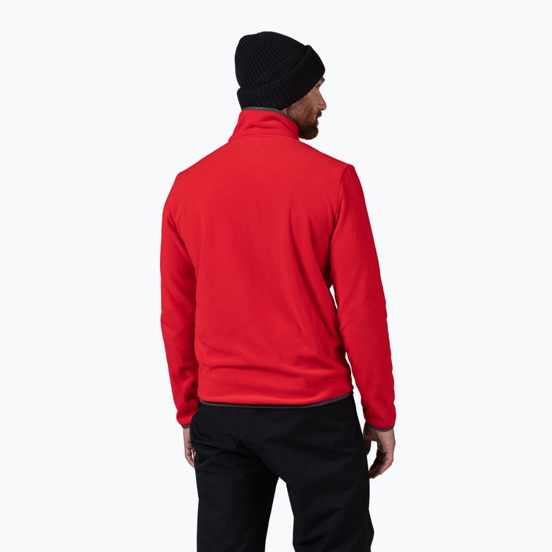 Bluza męska Rossignol Strawpile Fleece Fz sports red 3