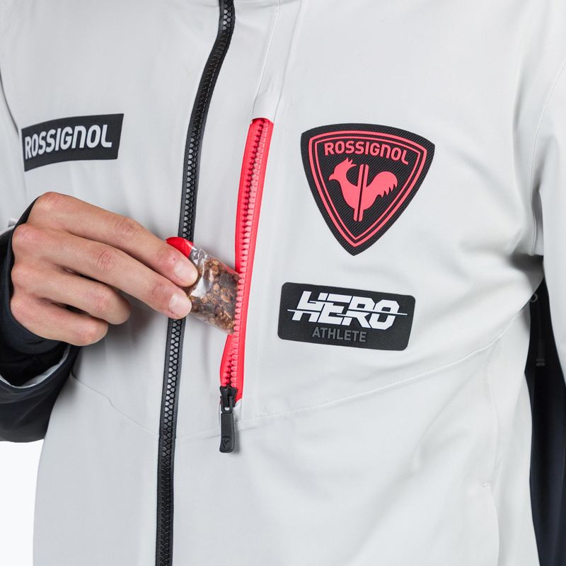 Kurtka narciarska męska Rossignol Hero Blackside soft grey 9