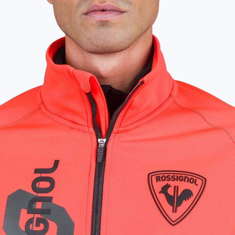 Bluza męska Rossignol New Hero Classique Clim neon red 4