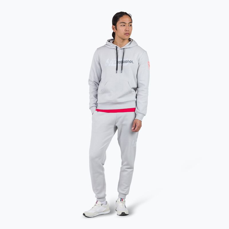 Bluza męska Rossignol New Hero Hoodie soft grey 2