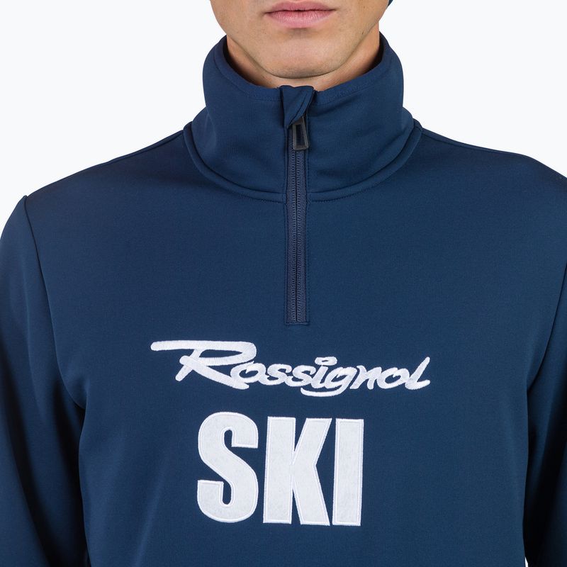 Bluza męska Rossignol Signature Ski Hz Fleece dark navy 4