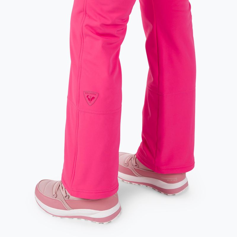 Spodnie narciarskie damskie Rossignol Ski Softshell tea rose 4