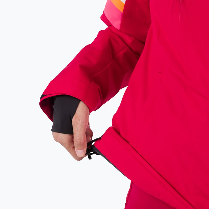Kurtka narciarska damska Rossignol Strawpile Jkt ruby red 11