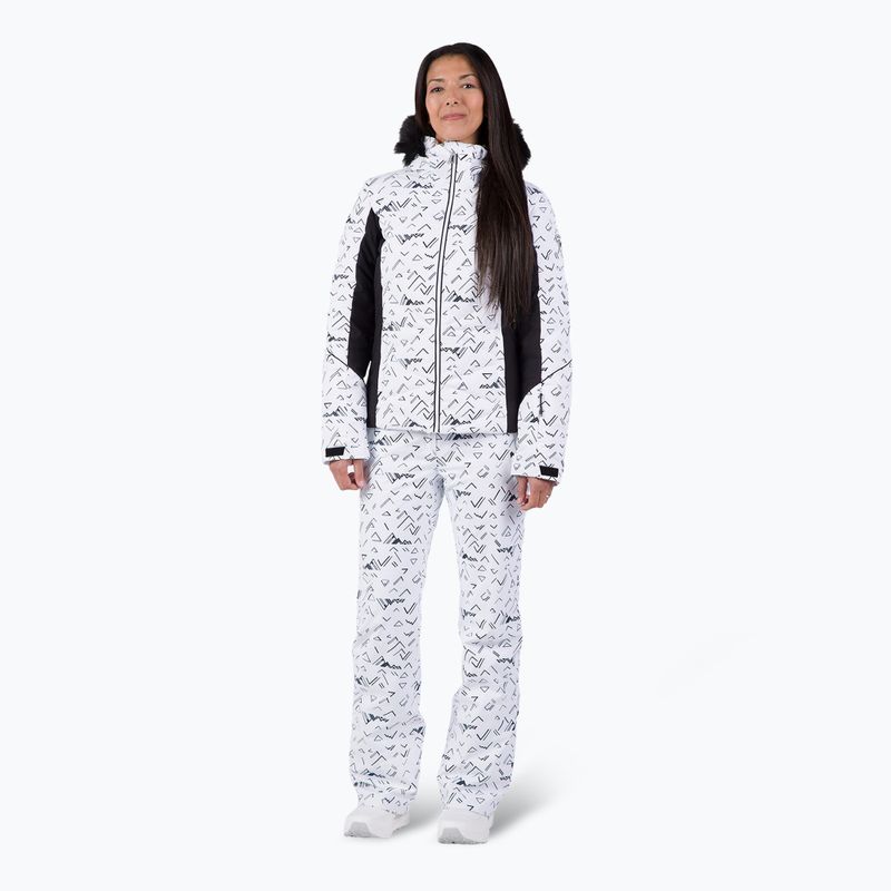 Kurtka narciarska damska Rossignol Staci Pr Puffy Jkt white 2