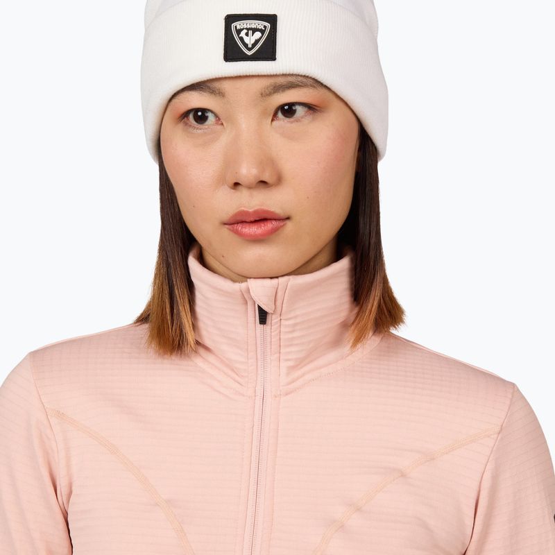 Bluza damska Rossignol Blackside Fleece Fz powder pink 5