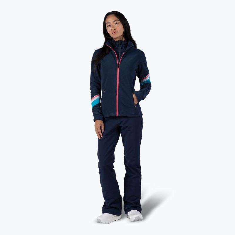 Bluza damska Rossignol Strawpile Fleece Fz dark navy 2