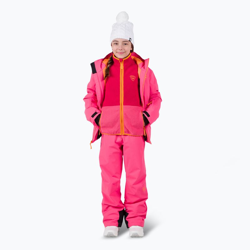 Bluza polarowa dziecięca Rossignol Jr Alltrack Fleece tea rose 2