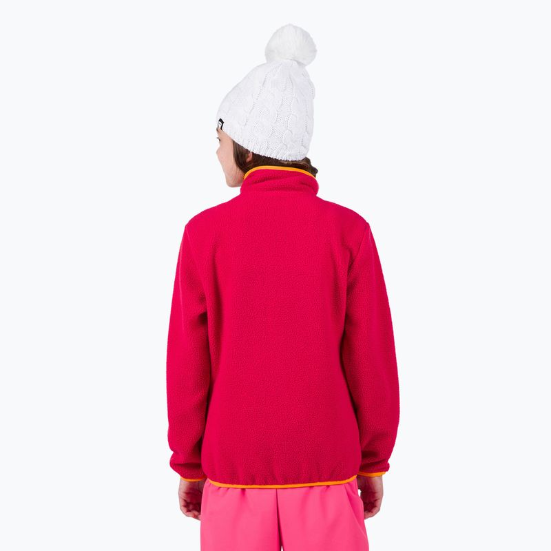 Bluza polarowa dziecięca Rossignol Jr Alltrack Fleece tea rose 3