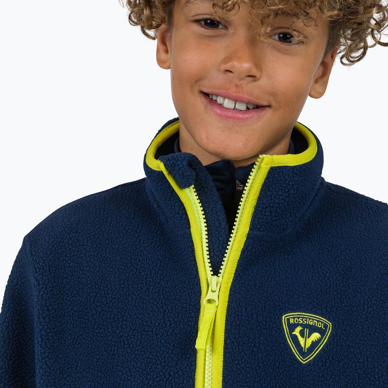 Bluza polarowa dziecięca Rossignol Jr Alltrack Fleece dark navy 4