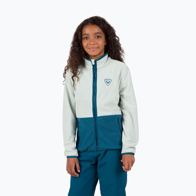 Bluza polarowa dziecięca Rossignol Jr Strawpile Fleece Fz steam