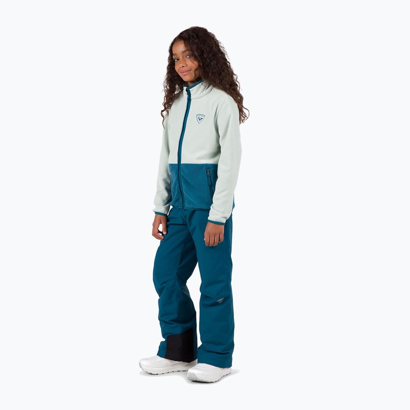 Bluza polarowa dziecięca Rossignol Jr Strawpile Fleece Fz steam 2