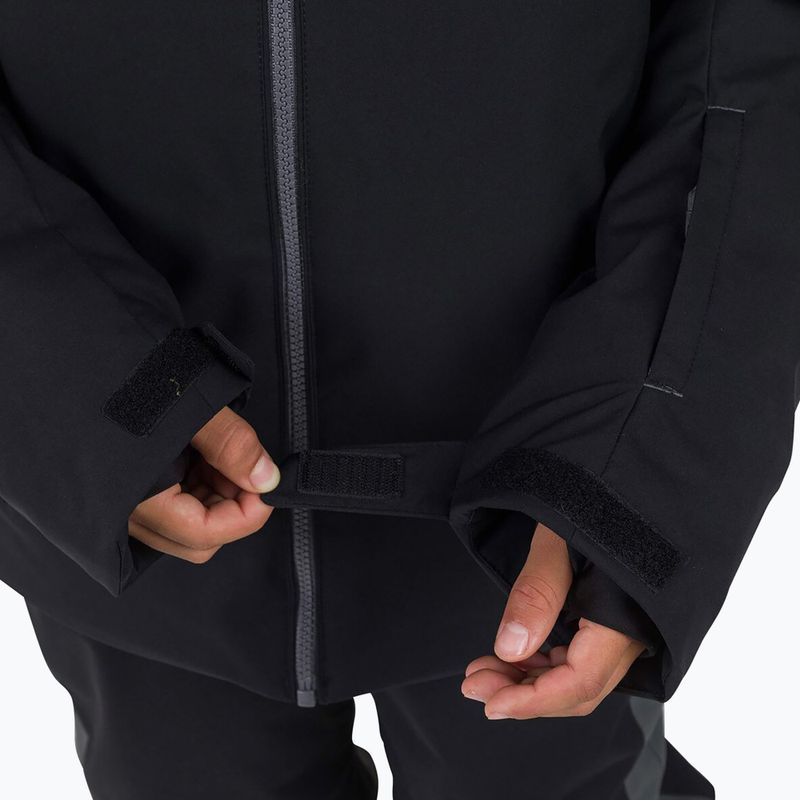 Kurtka narciarska dziecięca Rossignol Strawpile Jr black 10